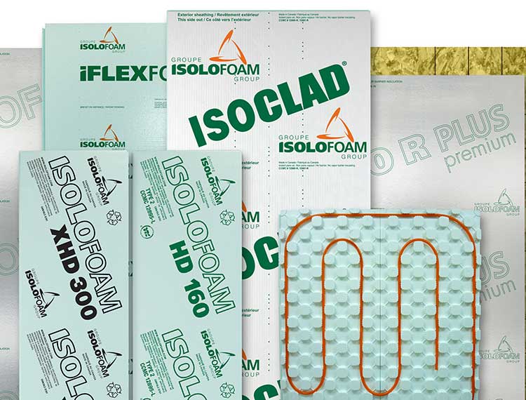Isolofoam products